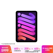 Apple/蘋(píng)果 iPad mini (A17 Pro) 8.3英寸 平板電腦(512G WLAN版/mini7/MYH33CH/A)紫色