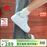 卡帕（Kappa）女鞋春季2026新款增高小白鞋子女款休閑運動(dòng)板鞋女潮鞋 冰山藍 38