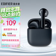 漫步者（EDIFIER）X1 Evo 真無(wú)線(xiàn)藍牙耳機 藍牙6.0 翻譯機適用蘋(píng)果華為小米OPPO手機 午夜藍