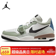 Jordan休閑鞋男喬丹AJ312 LEGACY 312運動(dòng)鞋HV5970-101白綠40