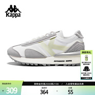 卡帕（Kappa）背靠背新款復古情侶跑步鞋輕便戶(hù)外運動(dòng)鞋男休閑鞋女款 K0EY5MM38
