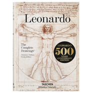 Leonardo Da Vinci達(dá)芬奇素描手稿全集英文原版繪畫畫冊作品集收藏TASCHEN書籍善本圖書 善本圖書