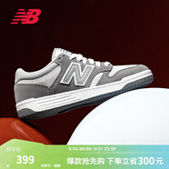NEW BALANCENB官方板鞋男鞋女鞋復古休閑平底鞋低幫百搭運動(dòng)鞋BB480L系列 淺灰色/深灰色 BB480LEC 37.5 (腳長(cháng)23cm)