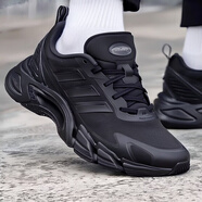 阿迪達斯（adidas）男鞋 2026春季新款Bounce緩震運動(dòng)鞋低幫耐磨輕便透氣跑步鞋子男 清風(fēng)/黑武士/透氣舒適 44 270mm