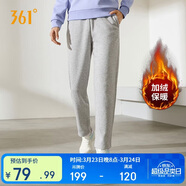 361°運動(dòng)褲子女春季跑步寬松加絨休閑褲直筒長(cháng)褲衛褲662444701D