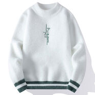 仿貂絨毛衣男冬季加厚圓領(lǐng)修身保暖織衫毛衣底衫學(xué)生 色8280雙面絨 L L