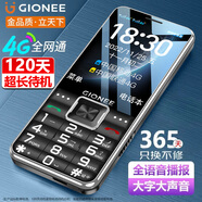 金立（Gionee）V15 老年人手機4G全網(wǎng)通老年機超長(cháng)待機大字體大聲音大屏學(xué)生老人專(zhuān)用備用按鍵功能機 黑色