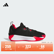 adidas Initiation緩震回彈防滑團隊款實(shí)戰籃球鞋男阿迪達斯官方   黑色/白色/純寶石紅(推薦選大半碼)   42