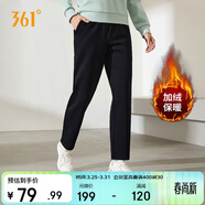361°運動(dòng)褲子女春季跑步寬松加絨休閑褲直筒長(cháng)褲衛褲662444701D