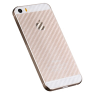 艾么么 適用蘋(píng)果12/13pro手機膜iPhone X/7/8Plus保護膜后蓋11promax背貼 蘋(píng)果5/5S/5SE(4英寸半包邊) 碳纖后背軟膜【1片裝】