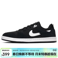 耐克NIKE休閑鞋男女減震SB ALLEYOOP秋冬運動(dòng)鞋CJ0882-001黑/白40.5