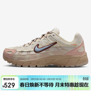 耐克NIKE女子休閑鞋 P-6000 運動(dòng)鞋II4262-042米白 38.5