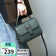 viney牛皮包包女包斜挎媽媽包輕奢單肩手提包生日禮物高級感送女友老婆