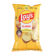 樂(lè )事（Lay's）薯片經(jīng)典原味77.9g美國進(jìn)口 休閑零食膨化食品追劇小零食