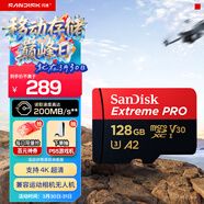 閃迪（SanDisk）128GB TF（MicroSD）內存卡A2 4K V30 U3 C10 至尊超極速移動(dòng)存儲卡 讀速200MB/s 寫(xiě)速90MB/s