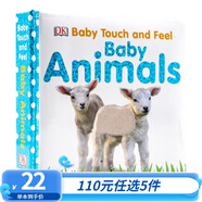 110元5件  DK觸摸書 英文原版繪本 Baby Touch 嬰幼兒童英語啟蒙認(rèn)知紙板書 0-3歲親子互動(dòng)共讀早教益智 感官訓(xùn)練繪本 DK觸摸書:動(dòng)物寶寶