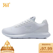 361°運動(dòng)鞋男鞋春夏季透氣網(wǎng)面通勤休閑慢跑步鞋子男士671832270-4