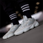阿迪達(dá)斯 （adidas）Yeezy 500 Blush侃爺kanye椰子老爹鞋休閑運(yùn)動(dòng)鞋 EE7287 海鹽  45
