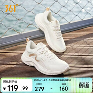 361°運動(dòng)鞋女春夏季網(wǎng)布透氣輕便減震通勤休閑跑步鞋子女682232210-6