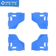 惠利得沃能工具瓷磚包角巖板保護角重復使用塑料防碰瓷多功能瓷磚保護角 8mm4個(gè)