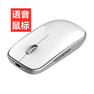 OKKID佳晟豐智能語(yǔ)音打字無(wú)線(xiàn)藍牙鼠標 充電鼠標 語(yǔ)音打字 翻譯 搜索辦公鼠標 鼠標無(wú)線(xiàn)藍牙 JSF-23語(yǔ)音鼠標 白色 無(wú)光