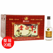 開魯老白干老窖白酒整箱糧食酒內(nèi)蒙特產(chǎn) 42度 200mL 20瓶 小酒整箱裝