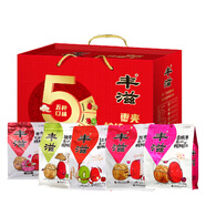 豐滋1.258kg5種口味棗夾核桃獼猴桃干禮盒節日送禮零食大禮包 1.258kg五種口味棗夾核桃禮盒