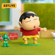 52TOYS 蠟筆小新動(dòng)感新生活發(fā)條可動(dòng)盲盒潮玩手辦玩具單只隨機生日禮物