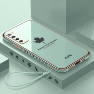 佩諾華為nova7pro手機殼保護套全包防摔電鍍側邊楓葉硅膠5G直邊全包防摔男女款軟殼