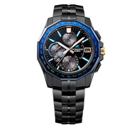 卡西歐（CASIO）OCEANUS 海神系列商務(wù)光動(dòng)能六局電波鈦合金男士手表 OCW-S6000B-1AJF