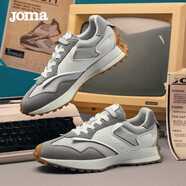JOMA211/212經(jīng)典復古運動鞋男女春夏新款百搭跑步鞋時尚潮流休閑鞋子 淺灰/白(男) 35.5