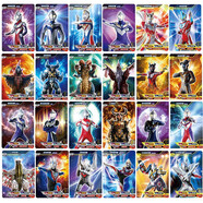 卡游（Kayou）奧特曼卡片滿(mǎn)星透明白金卡組UR收藏卡冊卡牌SSR卡怪獸超人全套 隨機48張（有重復附卡冊）