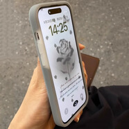 藍(lán)妮子【拍照相機(jī)按鍵全包】適用蘋果16pro/max手機(jī)殼iphone15promax液態(tài)硅膠13/14pro保護(hù)套12防摔max硬 【相機(jī)按鍵全包】【精孔-果凍灰】液態(tài)硅膠 蘋果16Pro