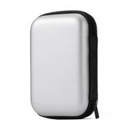 小潔匠選適用小米口袋照片打印機保護套于收納包25寸移動(dòng)硬盤(pán)硬殼整理包 銀色