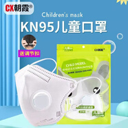 口罩兒童n95呼吸閥透氣3d立體小孩學(xué)生防護(hù)專用kn95男女童國標(biāo) 50 10個(gè)白色帶呼吸閥 3-12歲