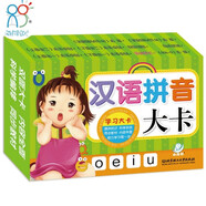 海潤(rùn)陽(yáng)光 學(xué)習(xí)大卡 漢語(yǔ)拼音大卡 6-9歲兒童學(xué)前啟蒙識(shí)字卡片幼兒園學(xué)前班認(rèn)識(shí)基礎(chǔ)漢字卡幼小銜接學(xué)前認(rèn)知卡片幼兒?jiǎn)⒚勺R(shí)字早教卡片