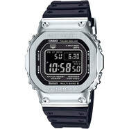 卡西歐（Casio）G-Shock系列男表金色方塊藍(lán)牙六局電波多功能運(yùn)動手表 樹脂表帶 B5000-1