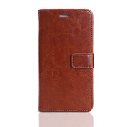 欣迪斯三星A9手機殼GALAXY A9高配版保護皮套A9PRO男女款商務(wù)sm一a9000翻蓋外殼sm a9100全包邊防摔硅膠 A9/A9PRO—棕色【鋼化膜和掛繩】