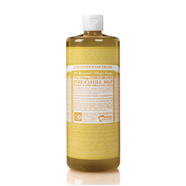 美國(guó)Dr.Bronner\x27s  布朗博士 精油液體皂潔顏露 有機(jī)柑橘精油液體皂潔顏露 946ml