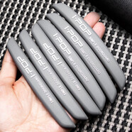 車(chē)洛繹 車(chē)門(mén)防撞條汽車(chē)防撞貼門(mén)邊防蹭擦刮條后視鏡免黏貼車(chē)身通用型 ipop灰色6片 寶駿730560530310W