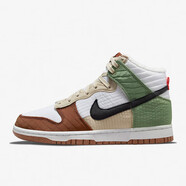 耐克（NIKE）/Dunk男女休閑輕便高幫運動(dòng)板鞋 DN9909-100 35.5