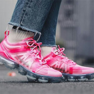 耐克（NIKE）新款男女鞋 Air VaporMax 大氣墊運動(dòng)休閑鞋跑步鞋 AR6632-600 粉色女鞋 40