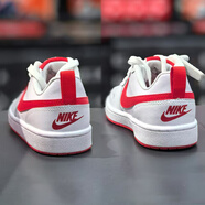 耐克（NIKE）休閑鞋女鞋2025秋季新款運動COURT BOROUGH小白鞋低幫板鞋 BQ5448-103白紅 38