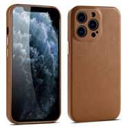 品怡（Bejoy）品怡適用iPhone14小羊紋真皮紋手機(jī)殼商務(wù)蘋果12ProMax保護(hù)殼 棕色 iPhone13Mini5點(diǎn)4英寸