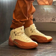 耐克（NIKE）AIR JORDAN 12 AJ12 喬12男子籃球鞋 130690 CT8013 米白棕DV1758-108 41