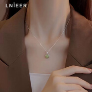 Lnieer925銀福袋和田玉銀項(xiàng)鏈女吊墜鎖骨鏈2025新款頸鏈配飾送女友老婆 銀色和田玉福袋項(xiàng)鏈【S925銀】