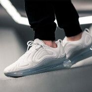 耐克（NIKE）跑步鞋男鞋夏季新款A(yù)irMax運動鞋透氣緩震耐磨休閑鞋806771-001 AO2924-100 緩震 42.5
