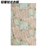 菲菲茵曼夏季真絲戒指絲巾長條薄款圍巾感桑蠶絲時尚百搭款印花披肩 FHZ25-9679-1嫩芽綠枝頭 176*110
