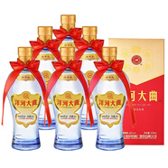 洋河 洋河大曲 綿柔濃香型白酒 42度 375mL 6瓶 整箱裝