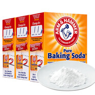 艾禾美（ARM&HAMMER）小蘇打 美國(guó)進(jìn)口 餅干面包烘焙 蘇打粉清洗蔬果去污家用清潔除垢 食用小蘇打454g*3盒